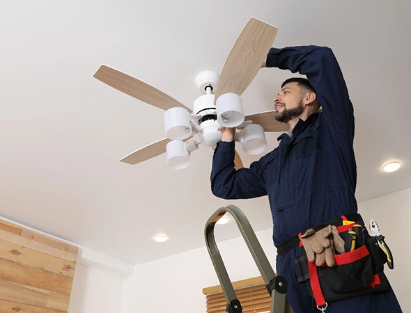 Licensed Ceiling Fan Installation