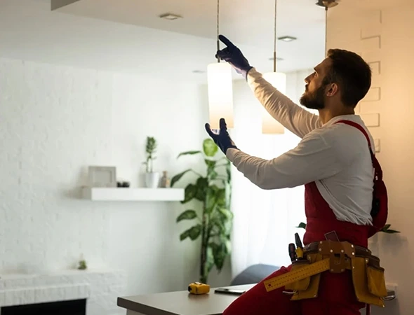 Licensed Light Fixture Installation