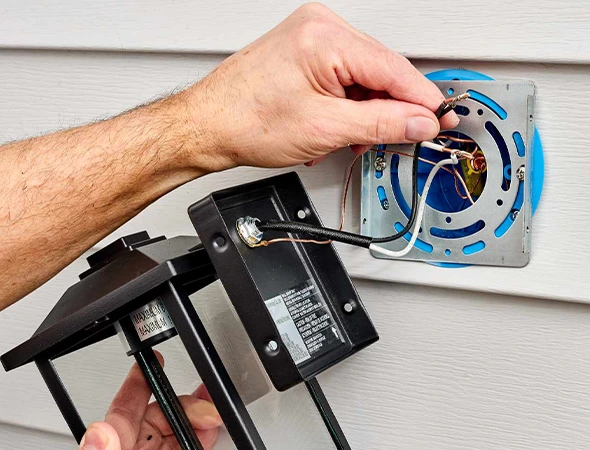 LED Light Fixture Installation